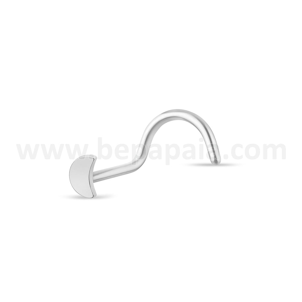 Surgical steel mini nose piercing