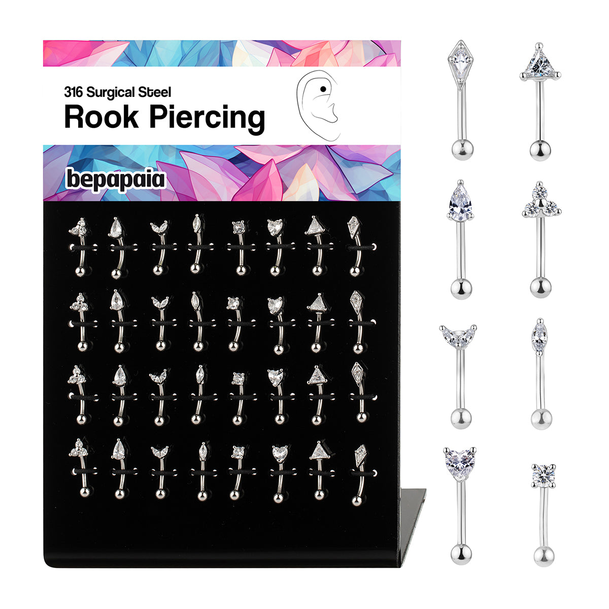 New Rook Piercing Jewelry