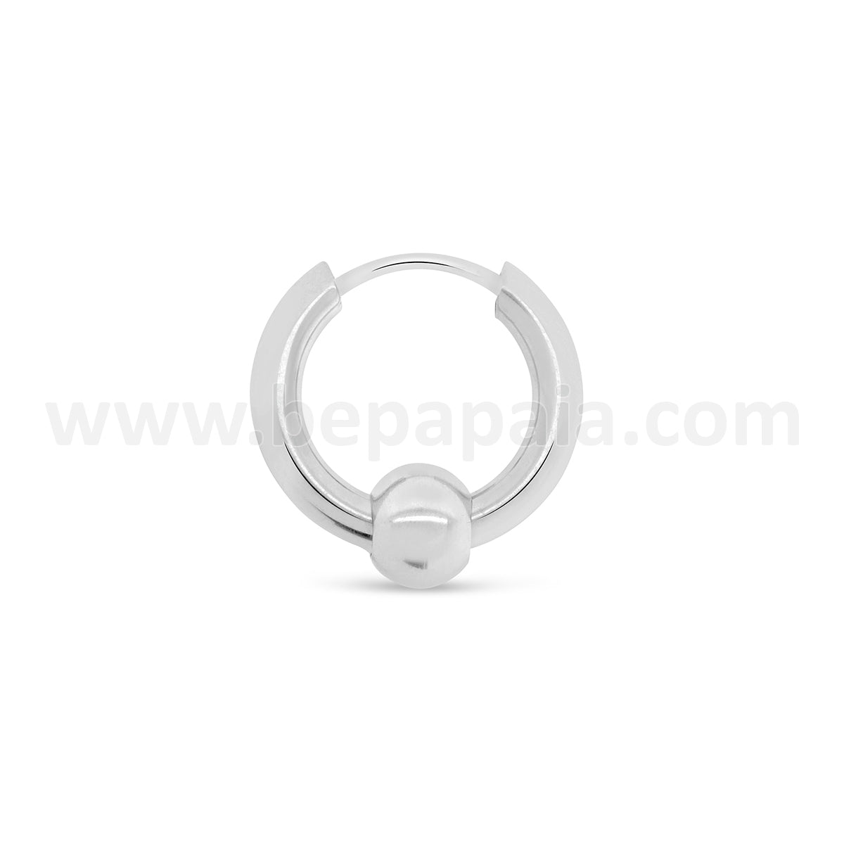 Cerchio di acciaio di 2mm con pallina (10-16mm)