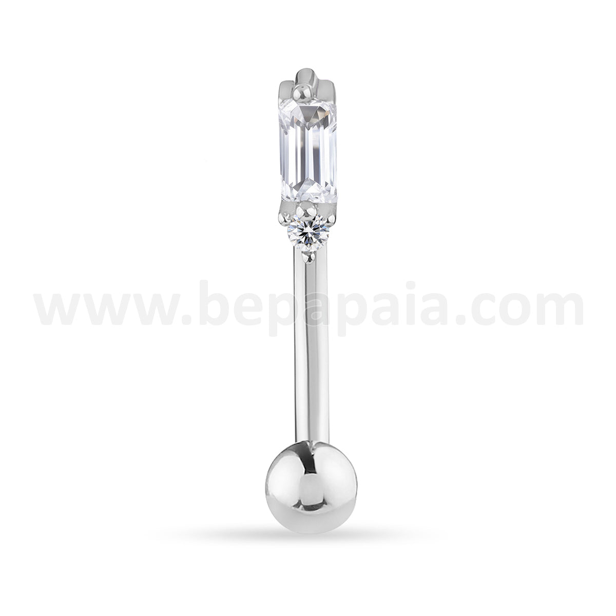Marquise mix belly ring