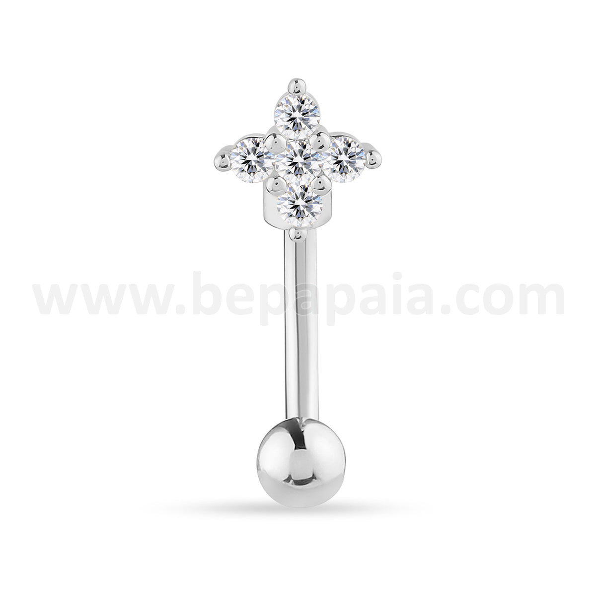 Marquise mix belly ring