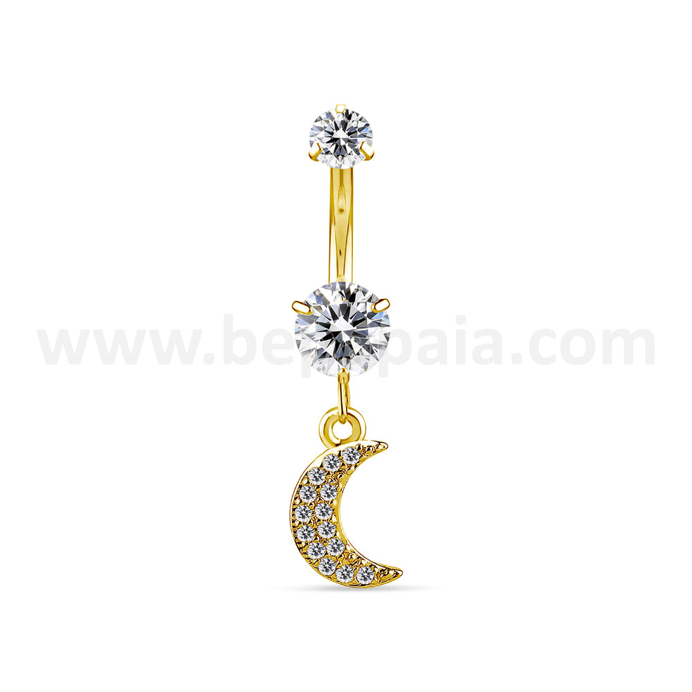 Chic Charms Golden Belly Ring 