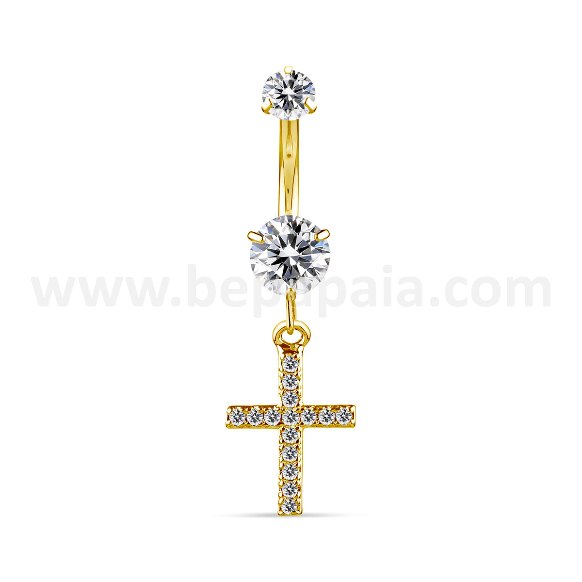 Chic Charms Golden Belly Ring 