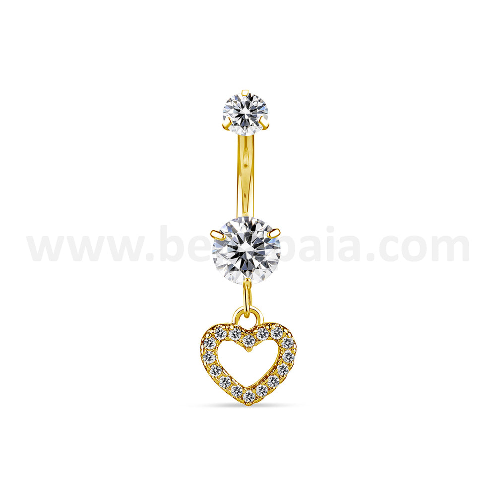 Chic Charms Golden Belly Ring 