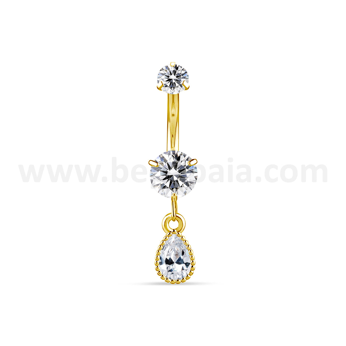 Chic Charms Golden Belly Ring 