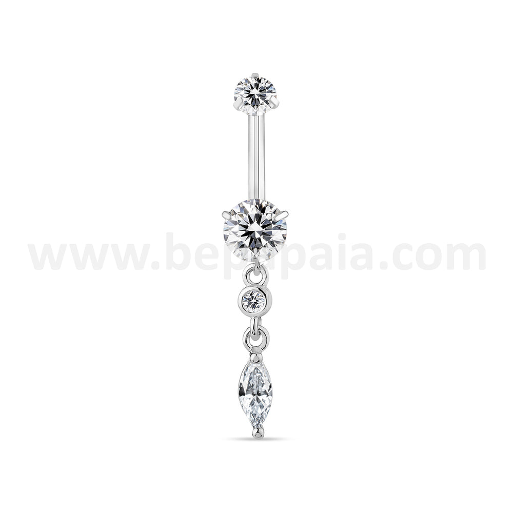 Glam Punk Belly Ring
