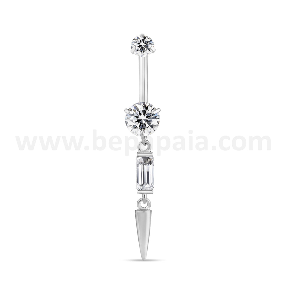 Glam Punk Belly Ring
