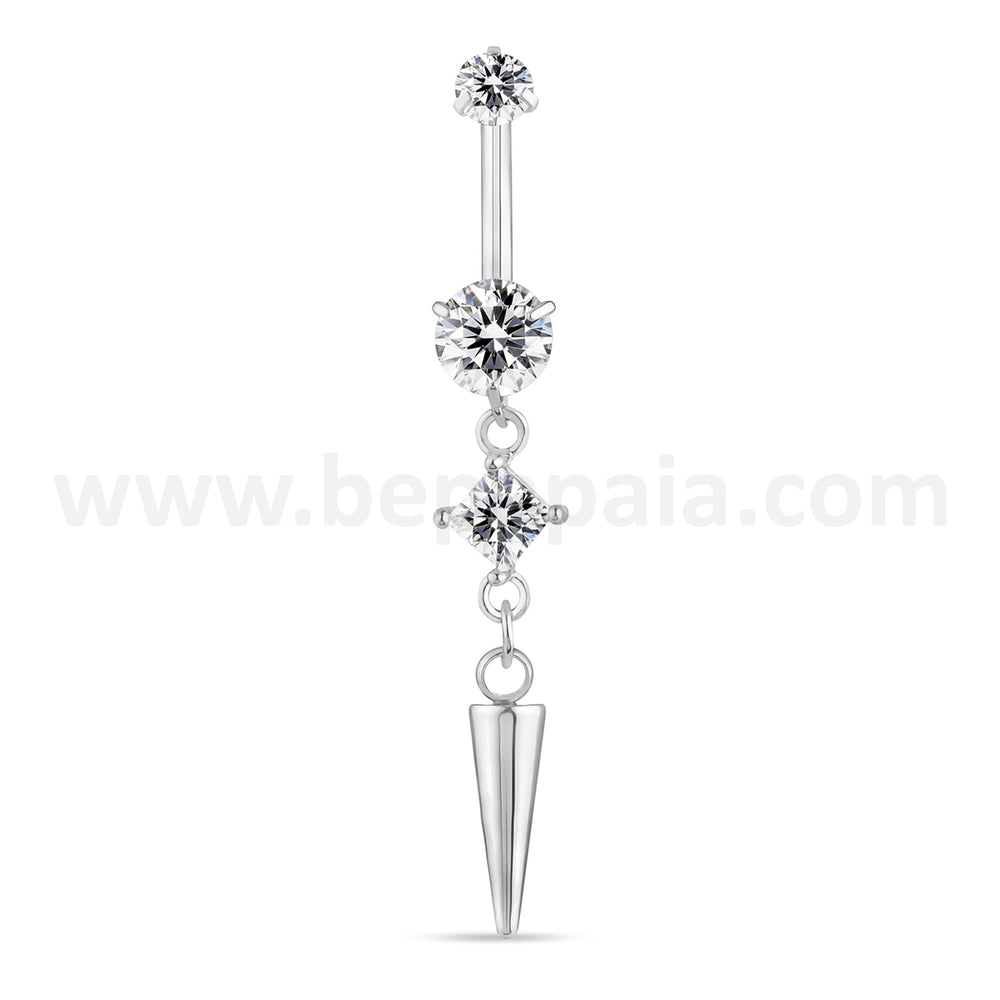 Glam Punk Belly Ring
