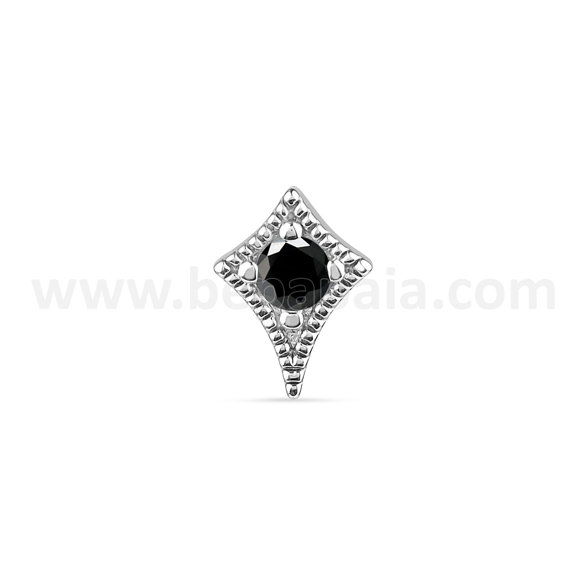 Labret diamante granulado con zirconita