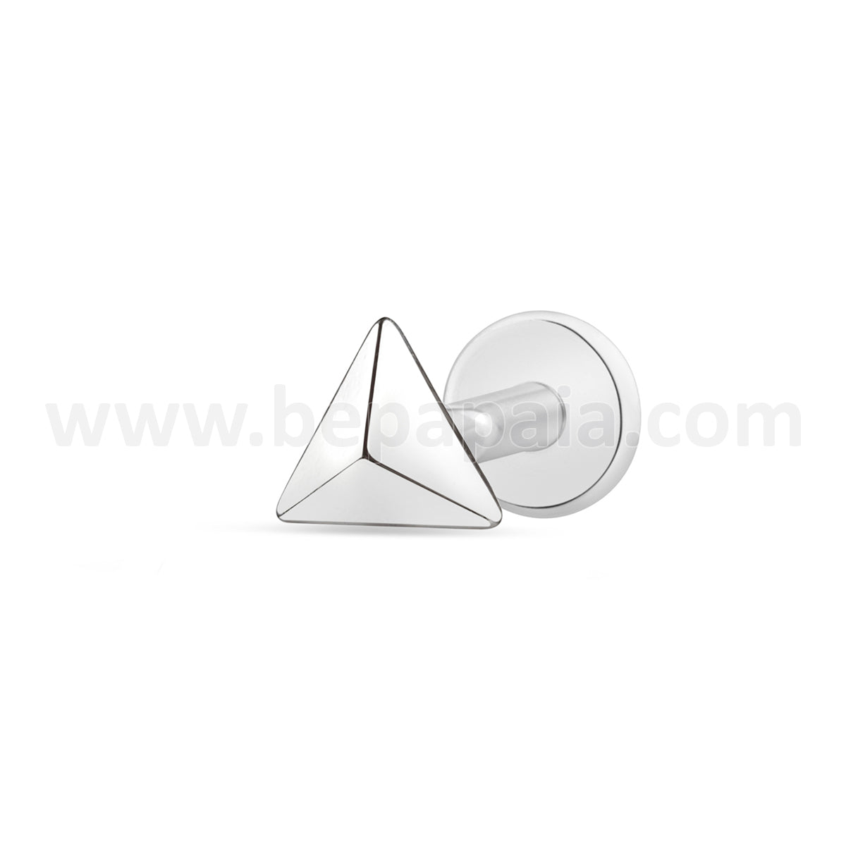 Pyramid-Shaped Labret