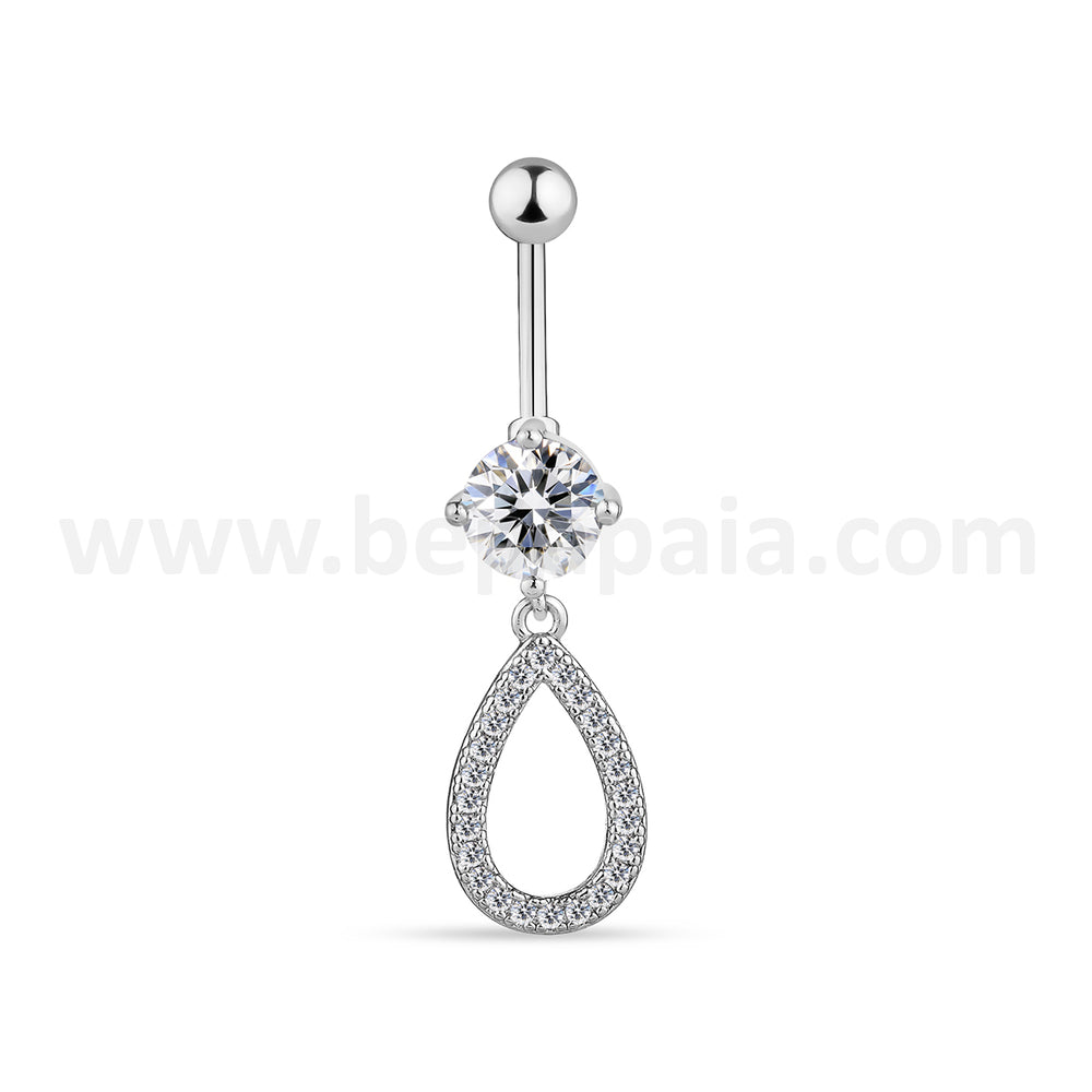 Piercing de nombril avec pendentifs chics II