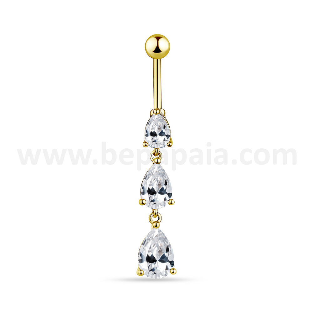 Golden Chic Charms Belly Ring II