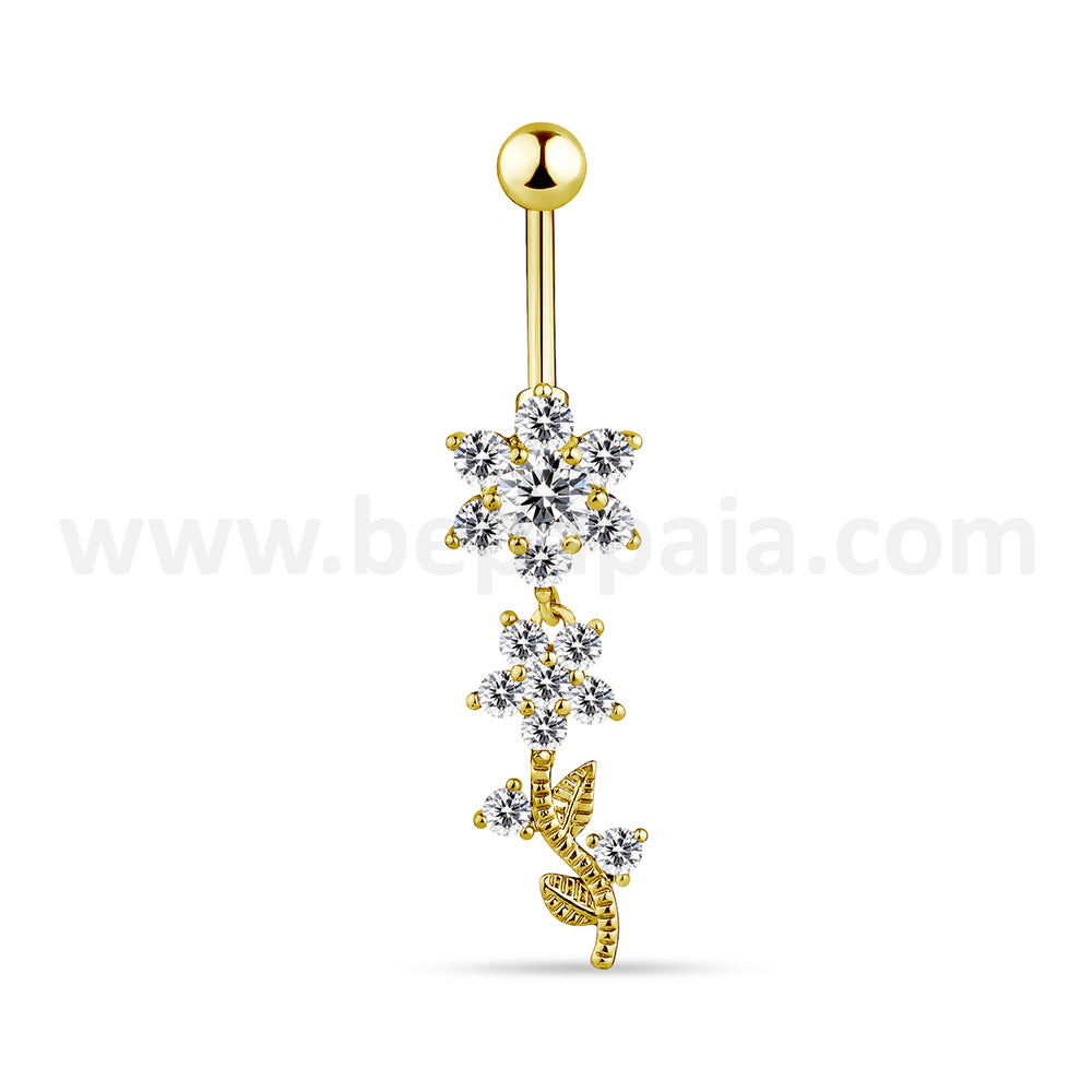 Golden Chic Charms Belly Ring II