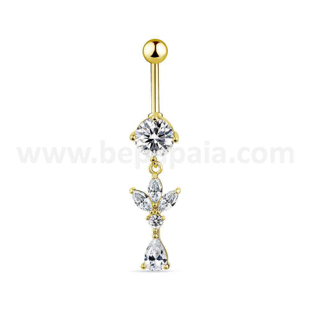 Golden Chic Charms Belly Ring II