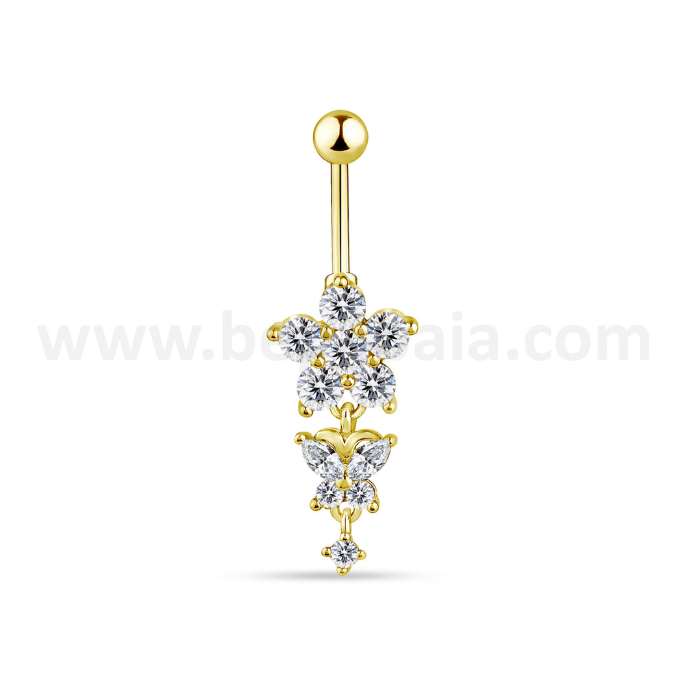 Golden Chic Charms Belly Ring II