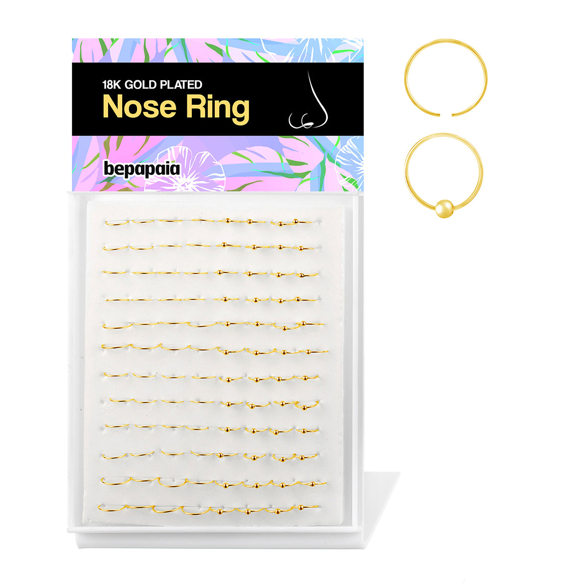 Gold nose ring