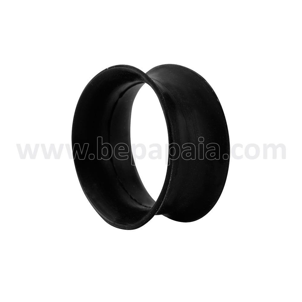 Silicon tube black & white 22-28 mm