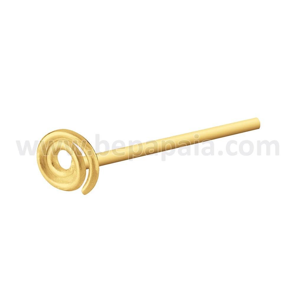 Gold plated nose studs mini
