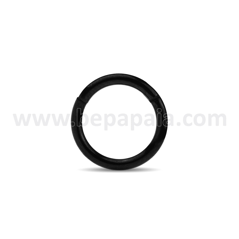 Piercing a cerchio con chiusura a cerniera in 4 colori. 1.2x8 & 10mm