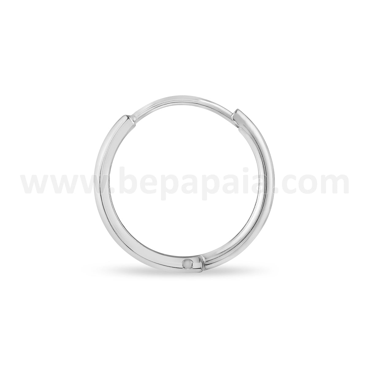 Stainless steel hoop earring 1.2mm