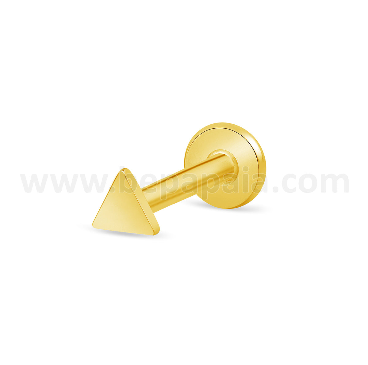 Piercing de oreja dorado diseños mini