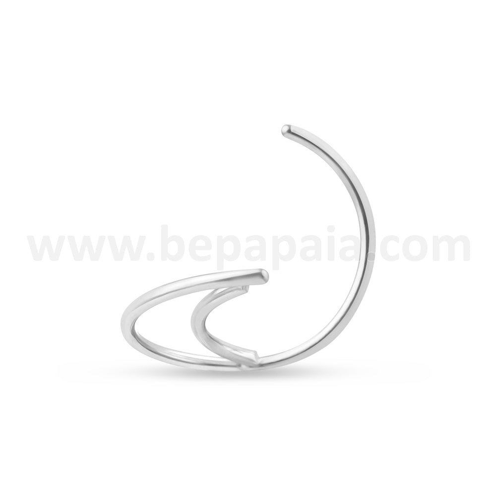 Hoop earring Flexible Surgical Steel Nose