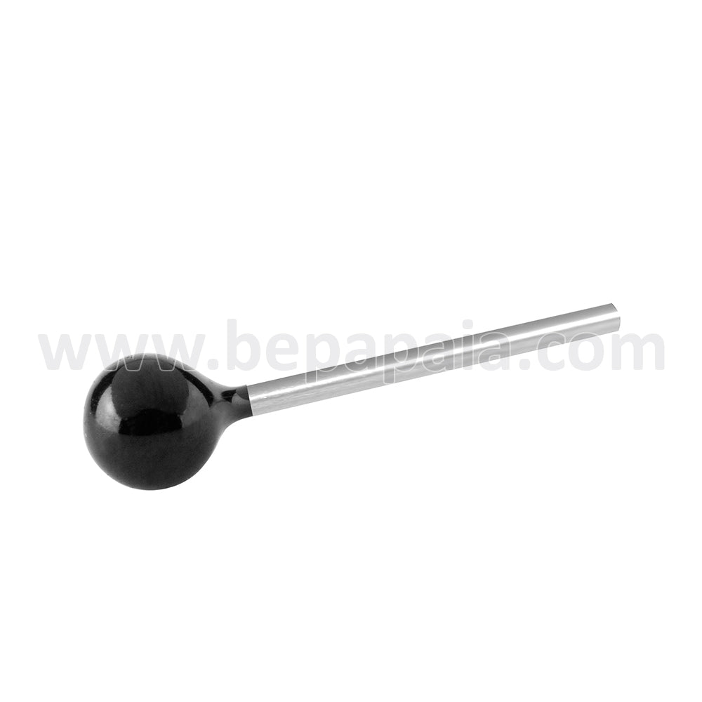 Easy to bend silver nose stud with ball