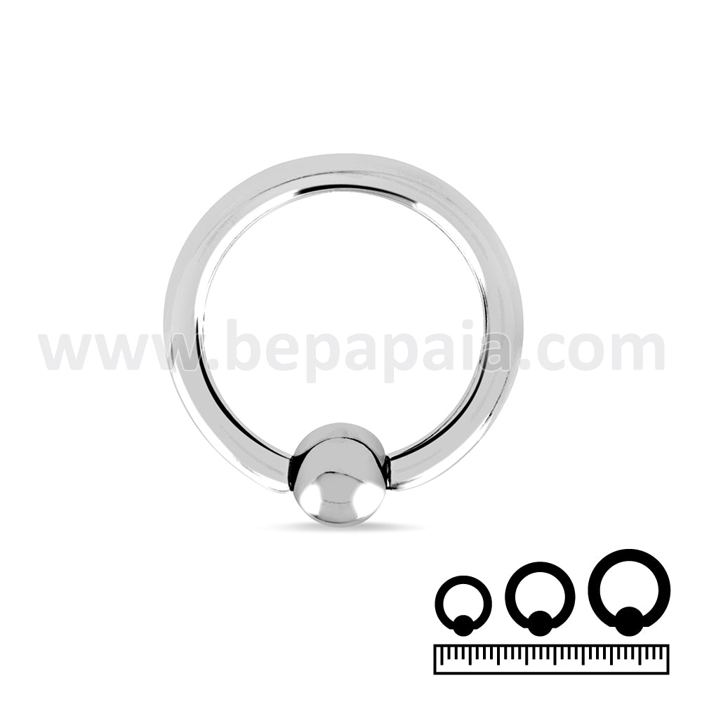 Surgical Steel ball closure ring 2mm
