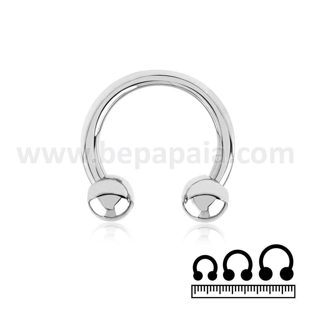 Surgical Steel circular barbell 2mm