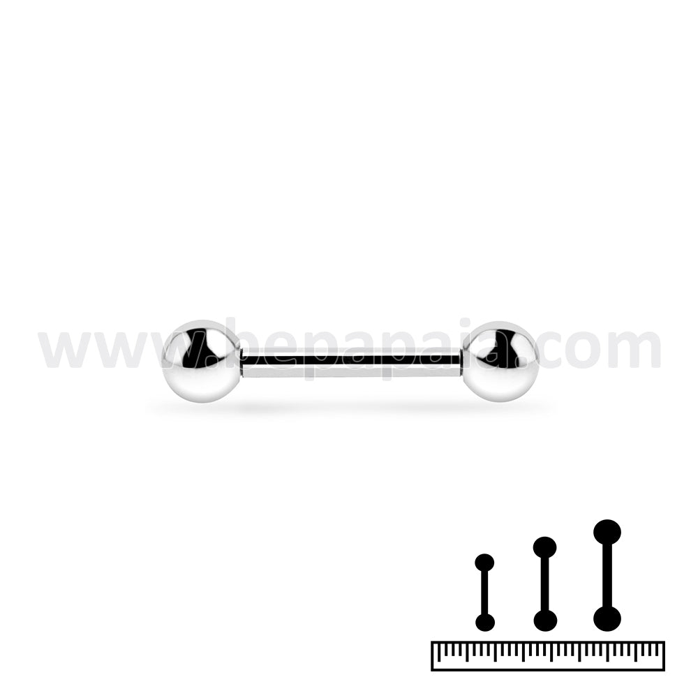 Surgical Steel barbell 1.6mm