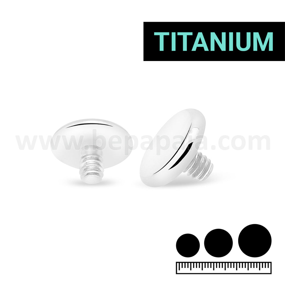 Titanium G23 flat disk