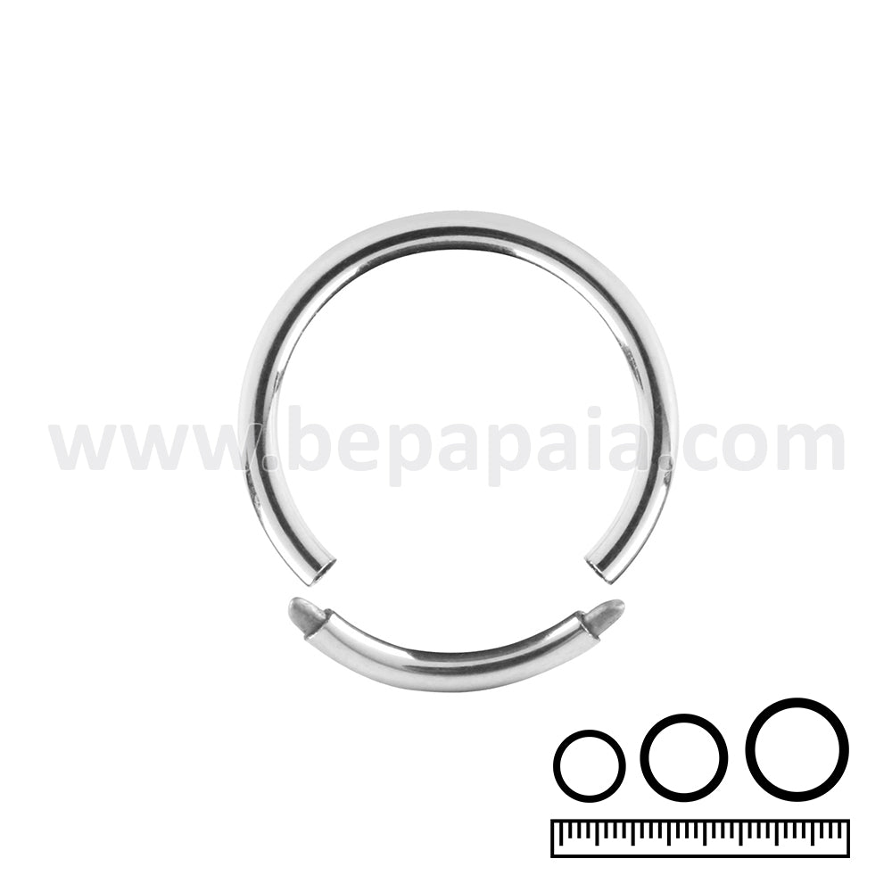 Surgical Steel segment ring 1.6mm